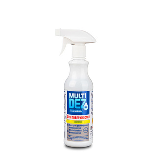 Мультидез-Тефлекс для дезинфекции и мытья поверхностей с отдушкой Лимона (триггер) 500 мл