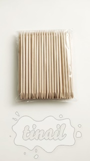 Маникюрные палочки из апельсинового дерева 100 шт в упаковке