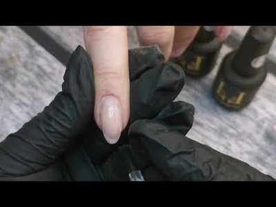 Подготовка ногтей к покрытию слабо кислотной базы от MiiS